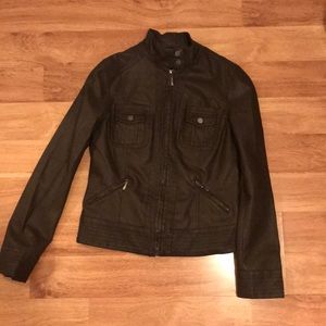 Sophie Max Dark Brown Leather Jacket